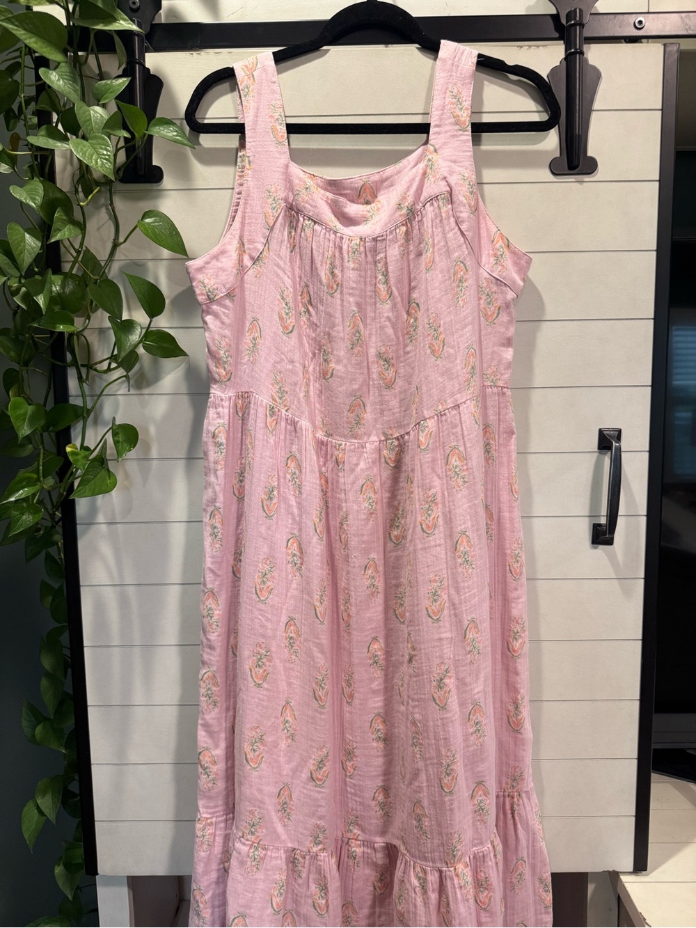 Wonderly Pink Floral Maxi Dress